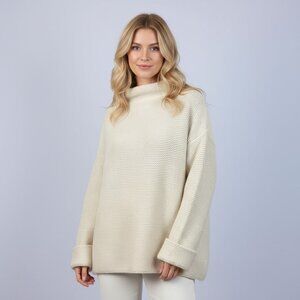 YMC You Must Create Womens Jumper Sweater Wool Blend Minimalist Oversized Medium